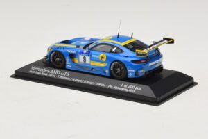 Mercedes AMG GT3 Black Falcon #9 Y. Buurman / M. Engel 24 Hours of Nurburgring 2016 Minichamps 1:43 437163009 Métal — image 3 sur 5