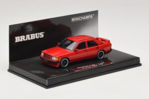 Mercedes Brabus 3.6S 190E W201 Rouge Minichamps 1:43 437032600 Métal — image 2 sur 5