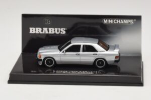 Mercedes Brabus 3.6S 190E W201 Argent Minichamps 1:43 437032604 Métal