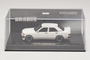 Mercedes Brabus 3.6S 190E W201 Blanc Minichamps 1:43 437032602 Métal — image 4 sur 5