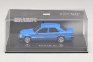 Mercedes Brabus 6.5 500E W124 Bleu Minichamps 1:43 437032502 Métal — image 4 sur 5