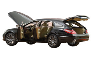 Mercedes CLS Shooting Brake X218 Obsidian Black Metallic Norev 1:18 183944 Métal — image 2 sur 3