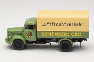 Mercedes L 3500 Camion Plateau Schenker Minichamps 1:43 439350028 Métal — image 3 sur 6