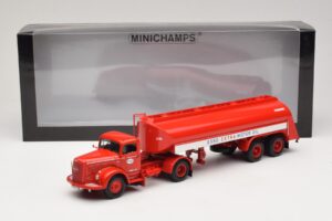 Mercedes LS315 Tanksattelzug Esso Minichamps 1:43 499034770 Métal — image 6 sur 6