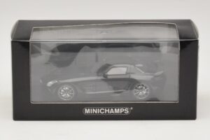 Mercedes SLS AMG C197 Black Series Noir Métallisé Minichamps 1:43 437033020 Métal — image 4 sur 4