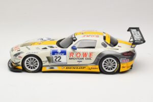 Mercedes SLS AMG GT3 #22 Graf / Jager Rowe Racing 24 Hours of Nurburgring 2013 Minichamps 1:18 151133122 Métal — image 3 sur 6