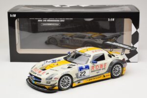 Mercedes SLS AMG GT3 #22 Graf / Jager Rowe Racing 24 Hours of Nurburgring 2013 Minichamps 1:18 151133122 Métal — image 6 sur 6
