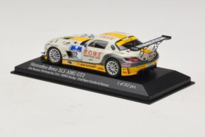 Mercedes SLS AMG GT3 #22 Rowe Racing Graf / Jager Nurburgring 24 Hours 2013 Minichamps 1:43 410133222 Métal — image 3 sur 4