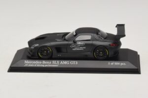 Mercedes SLS AMG GT3 45 Years of Driving Performance Noir Minichamps 1:43 410133200 Métal