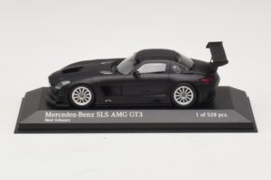 Mercedes SLS AMG GT3 Noir Mat Minichamps 1:43 410113200 Métal