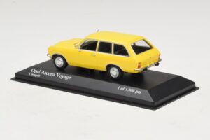 Opel Ascona A Voyage Jaune Minichamps 1:43 400045811 Métal — image 3 sur 4