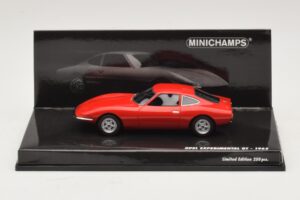 Opel Experimental GT Rouge Minichamps 1:43 437045020 Métal