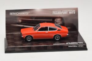 Opel Kadett C Coupé Présentation IAA Frankfurt Rouge Minichamps 1:43 436045620 Métal