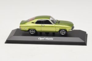 Opel Manta A Vert Métallisé Maxichamps 1:43 940045501 Métal