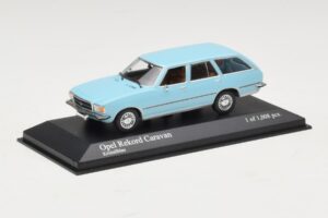 Opel Rekord D Caravan Bleu Clair Minichamps 1:43 400044014 Métal — image 2 sur 4