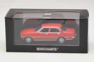 Opel Rekord D Rouge Minichamps 1:43 400044004 Métal — image 4 sur 4