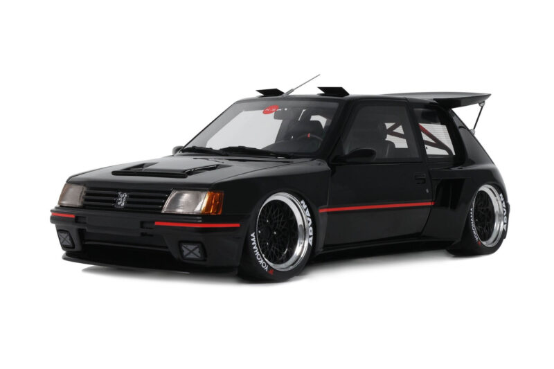 Peugeot 205 Khyzyl Saleem Noir Otto 1:18 Peugeot 205 Khyzyl Saleem Noir Otto 1:18 OT1257 Résine