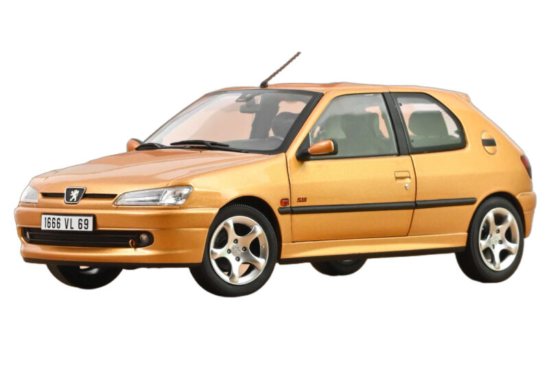Peugeot 306 S16 Blaze Yellow Norev 1:18 Peugeot 306 S16 Blaze Yellow Norev 1:18 184940 Métal