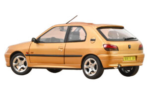 Peugeot 306 S16 Blaze Yellow Norev 1:18 184940 Métal — image 3 sur 3