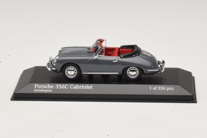 Porsche 356C Cabriolet Gris Minichamps 1:43 Porsche 356C Cabriolet Gris Minichamps 1:43 430062339 Métal