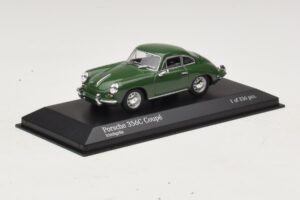 Porsche 356C Vert Foncé Minichamps 1:43 430062329 Métal — image 2 sur 4