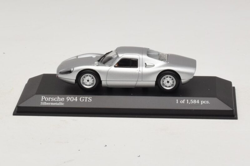 Porsche 904 GTS Argent Minichamps 1:43 400065721 Métal