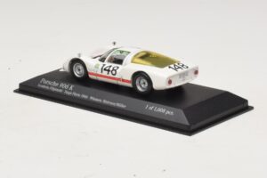 Porsche 906 K Scuderia Filipinetti #148 W. Mairesse / H. Muller Targa Florio Winners 1966 Minichamps 1:43 400666648 Métal — image 3 sur 4