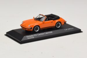 Porsche 911 930 Carrera Cabriolet Orange Minichamps 1:43 430062038 Métal — image 2 sur 4