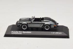 Porsche 911 930 Speedster Gris Métallisé Minichamps 1:43 430066135 Métal