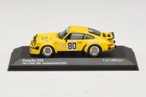 Porsche 911 934 #80 Gonzalez / Romero 24 Hours of Le Mans 1980 Minichamps 1:43 400806480 Métal