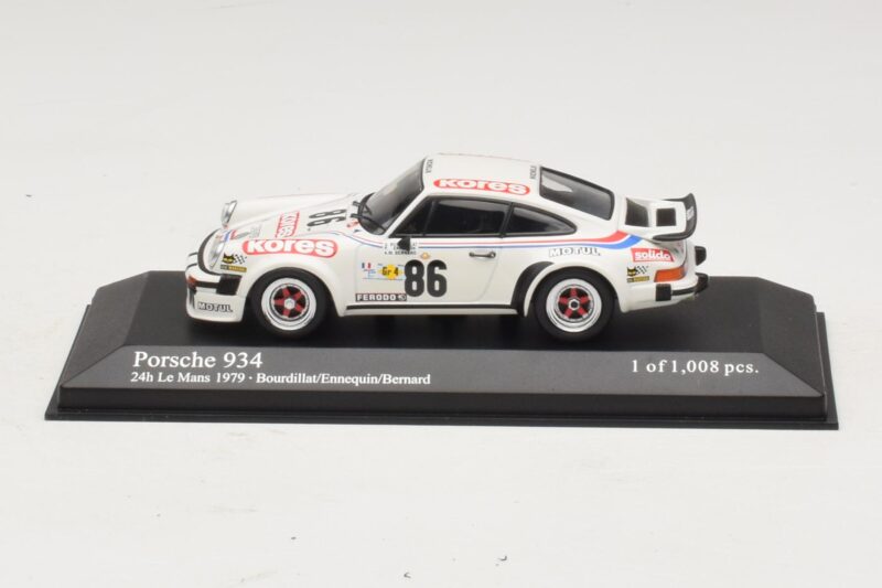 Porsche 911 934 #86 Bourdillat / Ennequin 24 Hours of Le Mans 1979 Minichamps 1:43 Porsche 911 934 #86 Bourdillat / Ennequin 24 Hours of Le Mans 1979 Minichamps 1:43 400796486 Métal