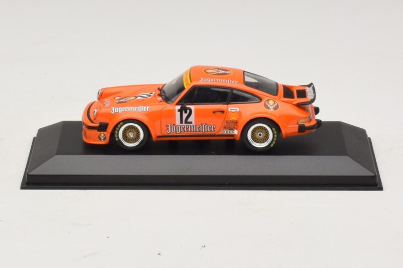 Porsche 911 934 Jagermeister #12 H. Kelleners DRM Nurburgring 1976 Minichamps 1:43 400766412 Métal