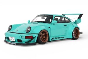 Porsche 911 964 RWB Kashiwa Blue GT Spirit 1:18 GT569 Résine — image 2 sur 2