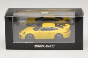 Porsche 911 991 GT3 Jaune Minichamps 1:43 410062021 Métal — image 4 sur 4
