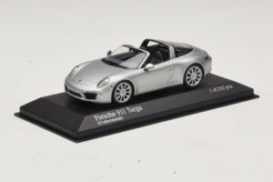 Porsche 911 991 Targa Argent Minichamps 1:43 410062442 Métal — image 2 sur 4