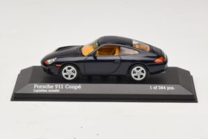 Porsche 911 991 Turbo S Bleu Métallisé Minichamps 1:43 410062220 Métal