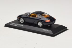 Porsche 911 991 Turbo S Bleu Métallisé Minichamps 1:43 410062220 Métal — image 3 sur 4