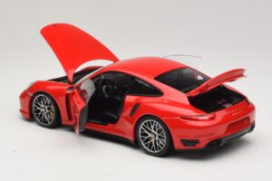 Porsche 911 991 Turbo S Rouge Minichamps 1:18 110062320 Métal — image 5 sur 8