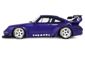 Porsche 911 993 RWB Son Goku Purple GT Spirit 1:18 GT571 Résine — image 3 sur 5