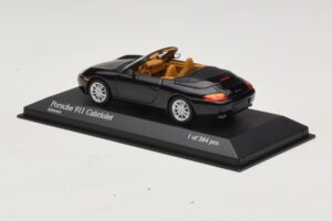 Porsche 911 996 Cabriolet Noir Métallisé Minichamps 1:43 400061090 Métal — image 3 sur 4