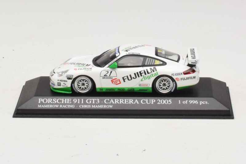 Porsche 911 996 GT3 Cup #21 Mamerow Porsche Carrera Cup Deutschland 2005 Minichamps 1:43 Porsche 911 996 GT3 Cup #21 Mamerow Porsche Carrera Cup Deutschland 2005 Minichamps 1:43 403056221 Métal