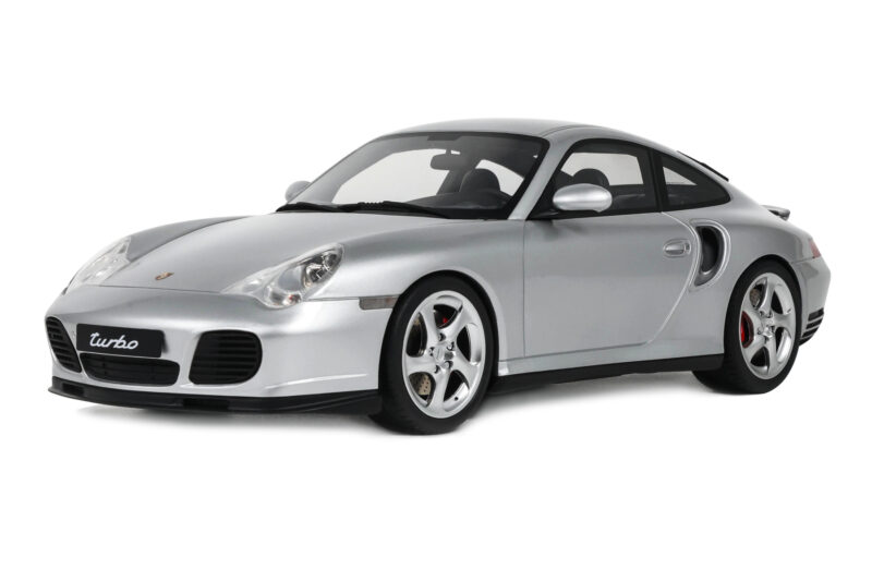Porsche 911 996 Turbo Polar Silver GT Spirit 1:18 GT567 Résine