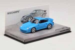 Porsche 911 996 Turbo S 3.6 Édition Anniversaire Bleu Minichamps 1:43 436069270 Métal — image 2 sur 5