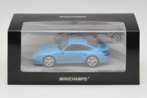 Porsche 911 996 Turbo S 3.6 Édition Anniversaire Bleu Minichamps 1:43 436069270 Métal — image 5 sur 5