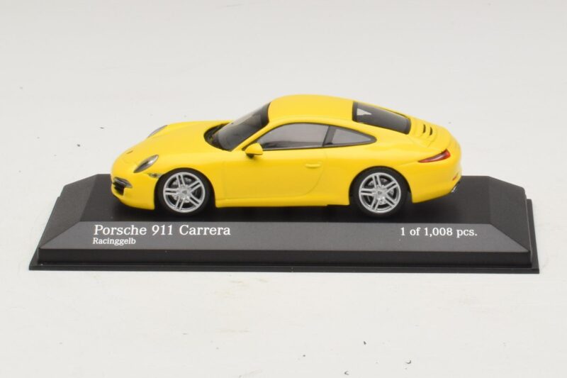 Porsche 911 996 Jaune Minichamps 1:43 400061182 Métal