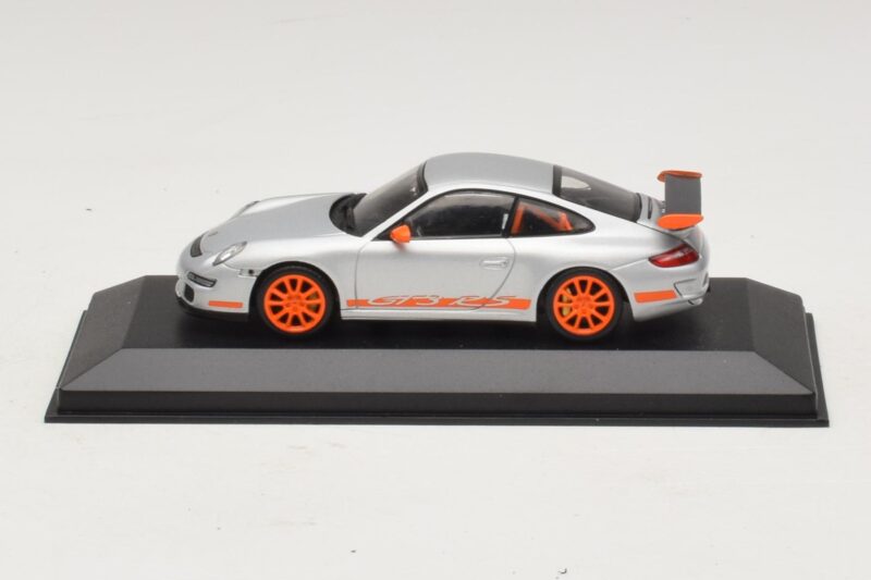 Porsche 911 997 GT3 RS Argent Orange Minichamps 1:43 403066013 Métal