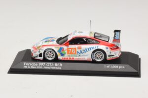 Porsche 911 997 GT3 RSR GT2 #76 R. Narac / J-K. Vernay / P. Pilet 24 Hours of Le Mans 2010 Minichamps 1:43 410106976 Métal