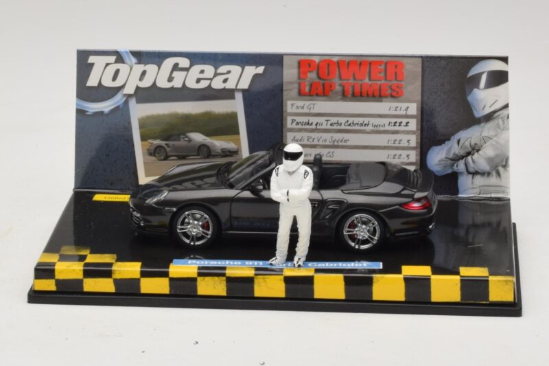 Porsche 911 997 Turbo Cabriolet Noir Top Gear Edition Minichamps 1:43 Porsche 911 997 Turbo Cabriolet Noir Top Gear Edition Minichamps 1:43 519436930 Métal