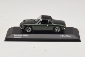 Porsche 914/6 Vert Minichamps 1:43 400065060 Métal