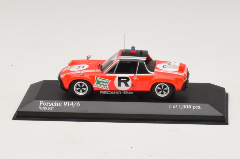 Porsche 914/6 ONS R2 Rouge Minichamps 1:43 Porsche 914/6 ONS R2 Rouge Minichamps 1:43 400746500 Métal